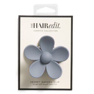 THE HAIR EDIT Multi Secret Garden Soft Touch Claw Clip